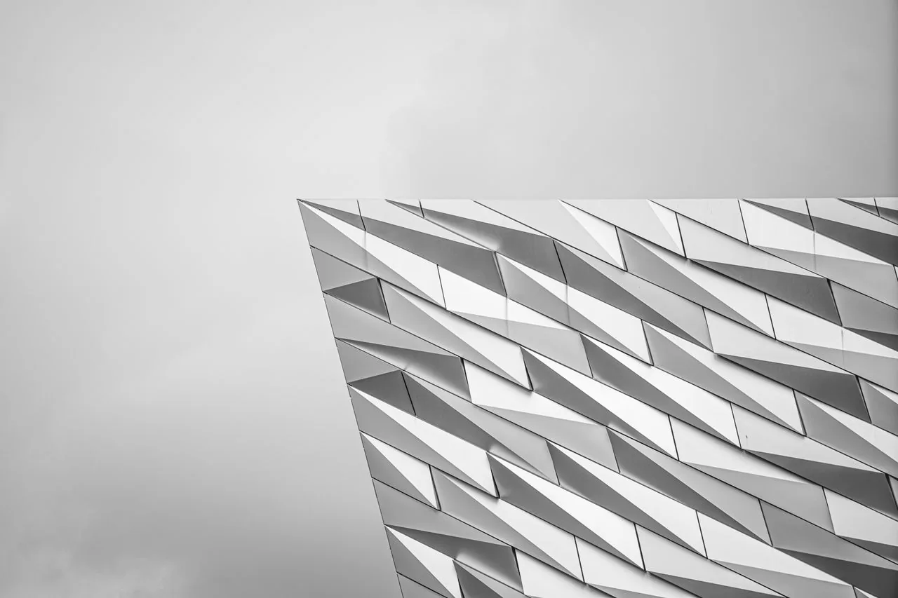 Modern office building in Belfast's Titanic Quarter